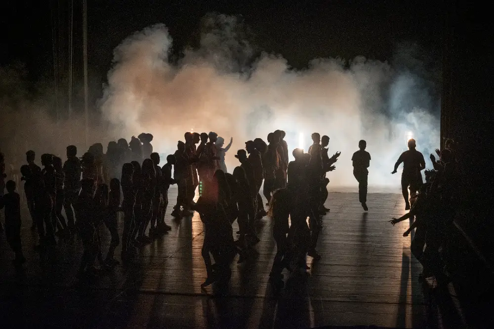 photo of Joao Lima during the performance of vibrar el tiempo